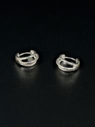 Auskarai Three Twist