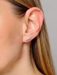 Auskarai Modern Lines