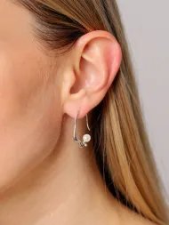 Auskarai Freshwater Pearl