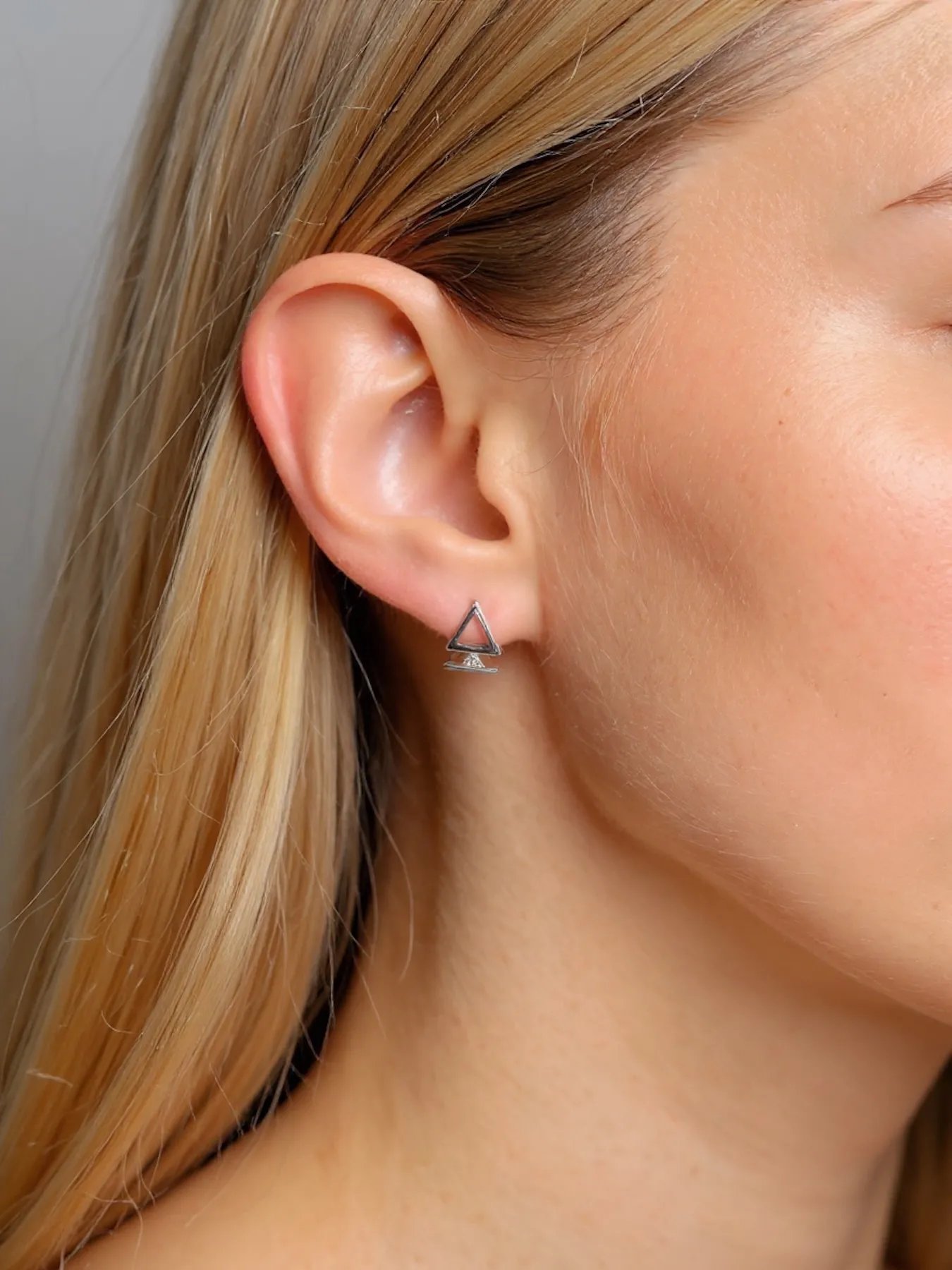 Triangle Stud earrings