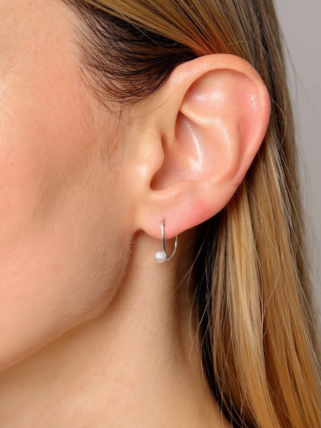 925 silver pearl earrings – elegant earrings