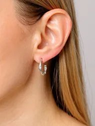 Auskarai Elegant Hoop