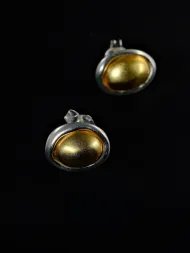 Gold color earrings – women’s 925 silver earrings
