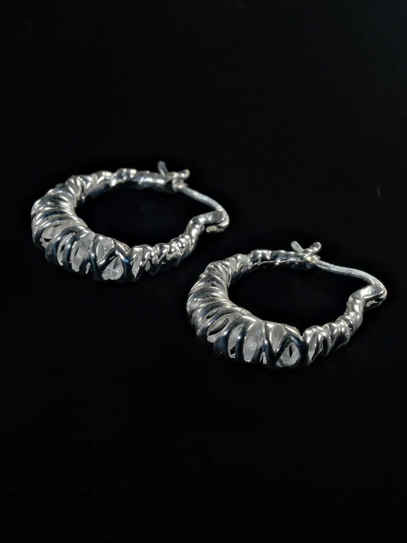 Silver earrings – elegant women’s earrings