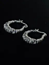 Silver earrings – elegant women’s earrings