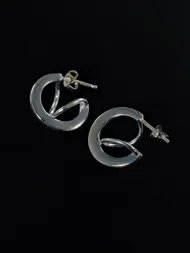 925 Silver Earrings – Minimalist Women’s Earrings
