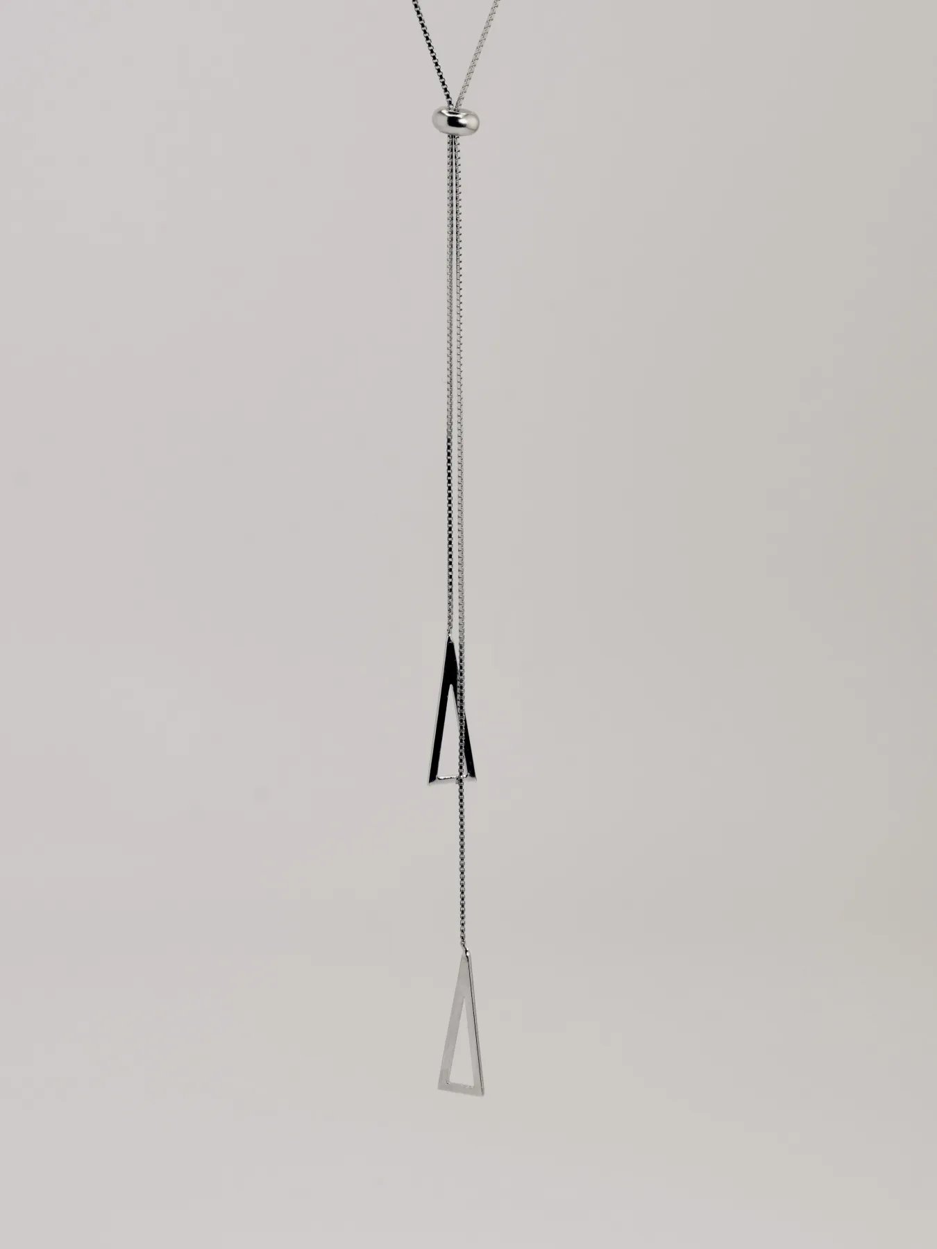 Silver necklace – adjustable 925 sterling chain