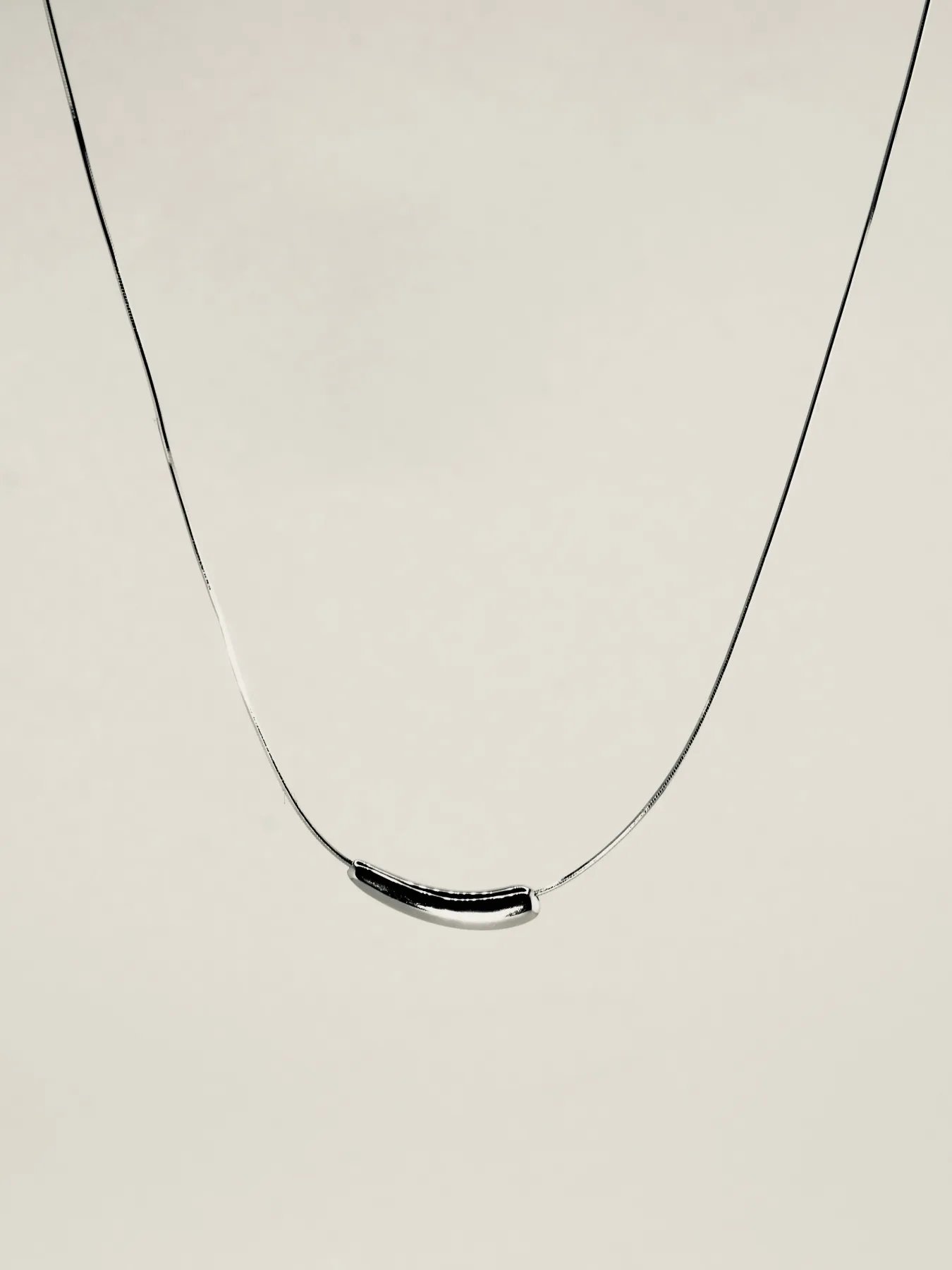 Silver necklace – minimalist 925 sterling chain