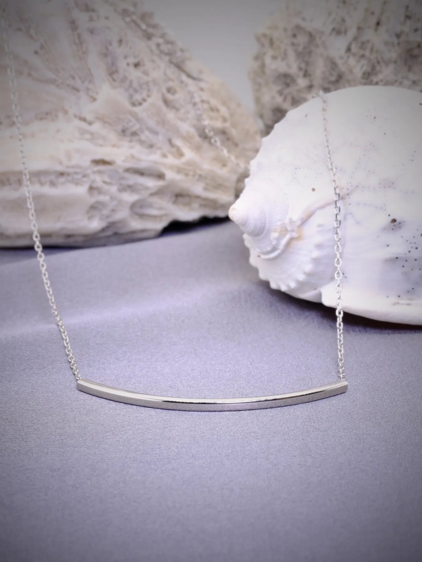 Silver necklace – minimalist 925 silver chain