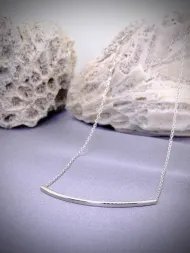 Silver necklace – minimalist 925 silver chain