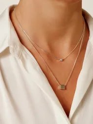 Kaklo papuošalas Box Necklace