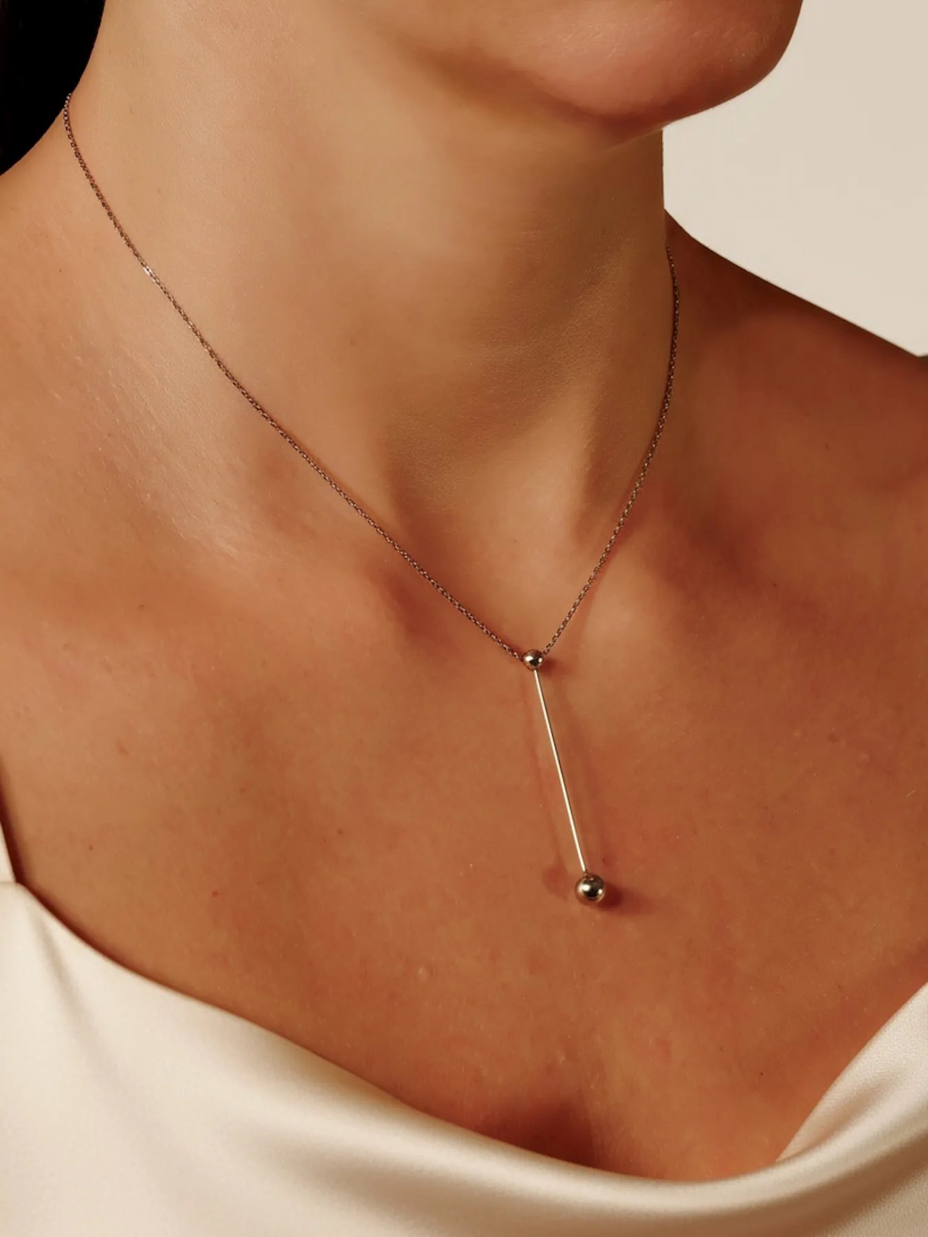 Silver necklace – minimalist 925 sterling design