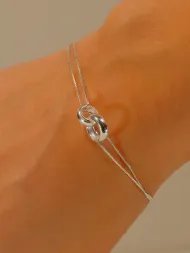 Sterling silver bracelet with pendants