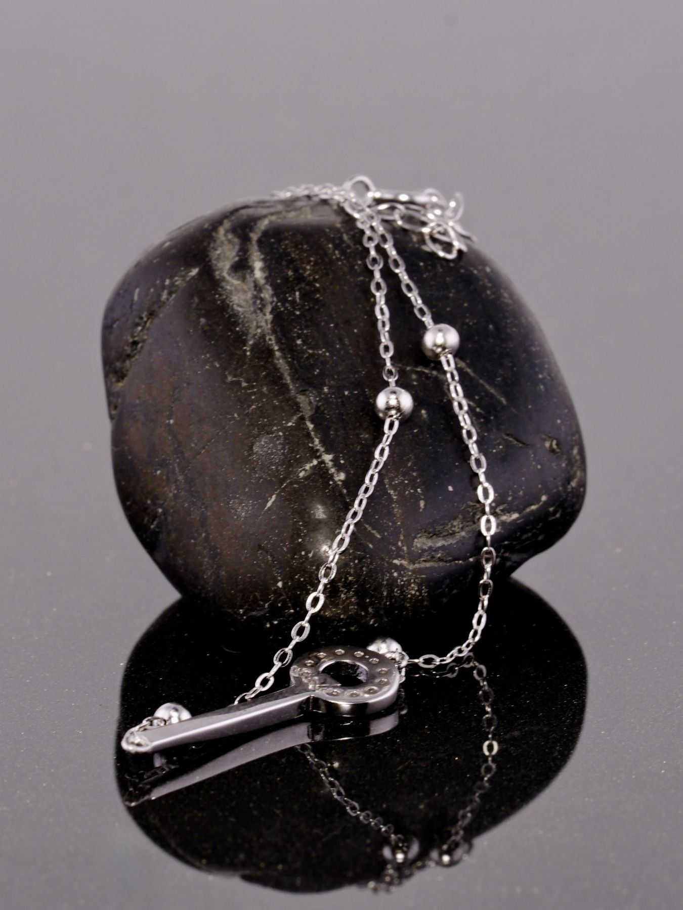 Double-layered sterling silver bracelet – 925 layered jewelry