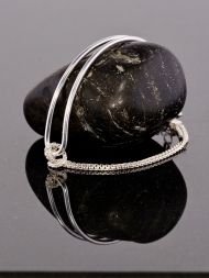 Sterling silver bracelet with knot – 925 symbolic jewelry