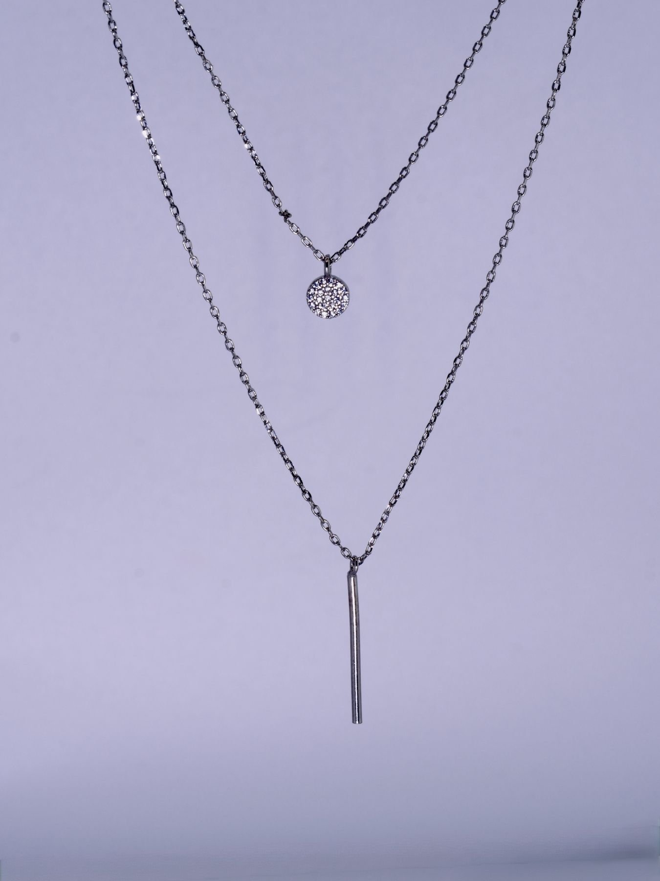 Sterling silver necklace – delicate design