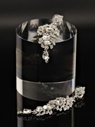 Wedding earings "Perch"