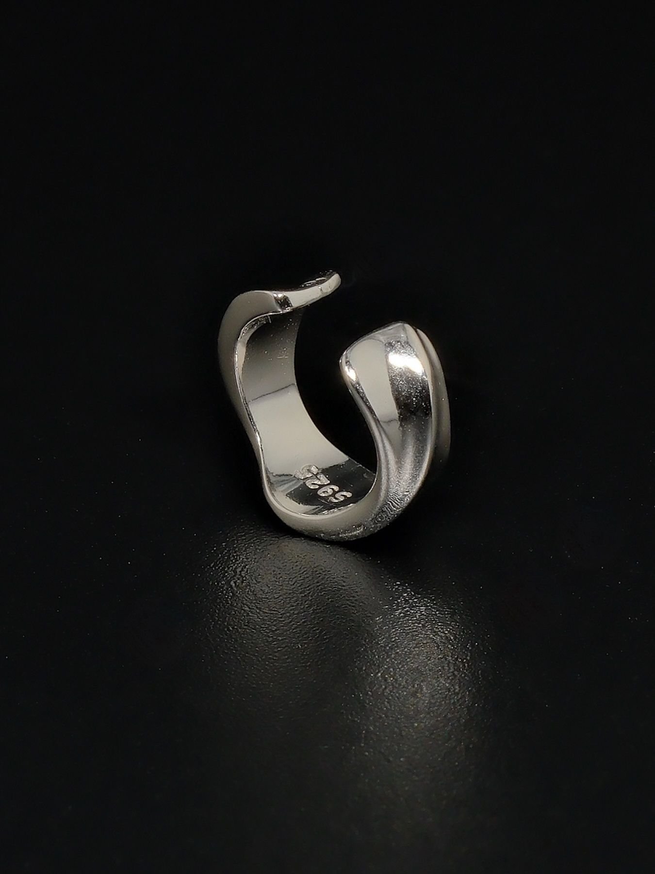 Silver Cuff Earring – 925 Minimalist Ear Cuff