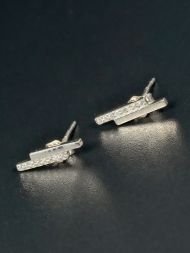 Auskarai Modern Lines