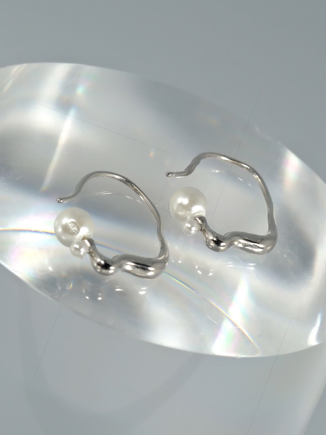 Auskarai Freshwater Pearl