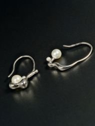 Auskarai Freshwater Pearl