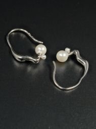 Auskarai Freshwater Pearl