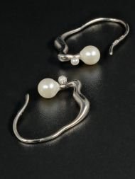 Auskarai Freshwater Pearl