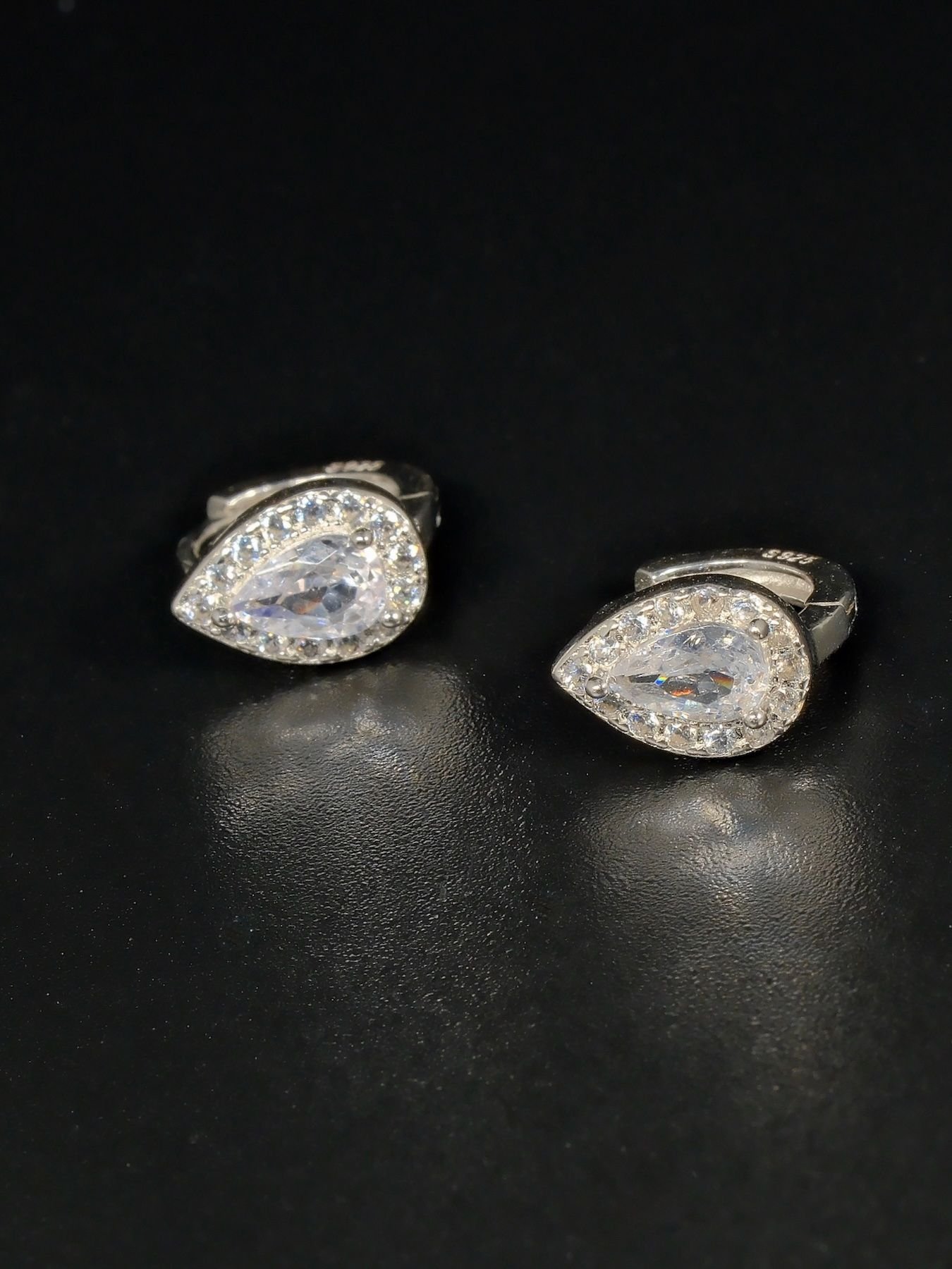 auskarai Silver Shiny Zircon sidabras 925 – su cirkoniais