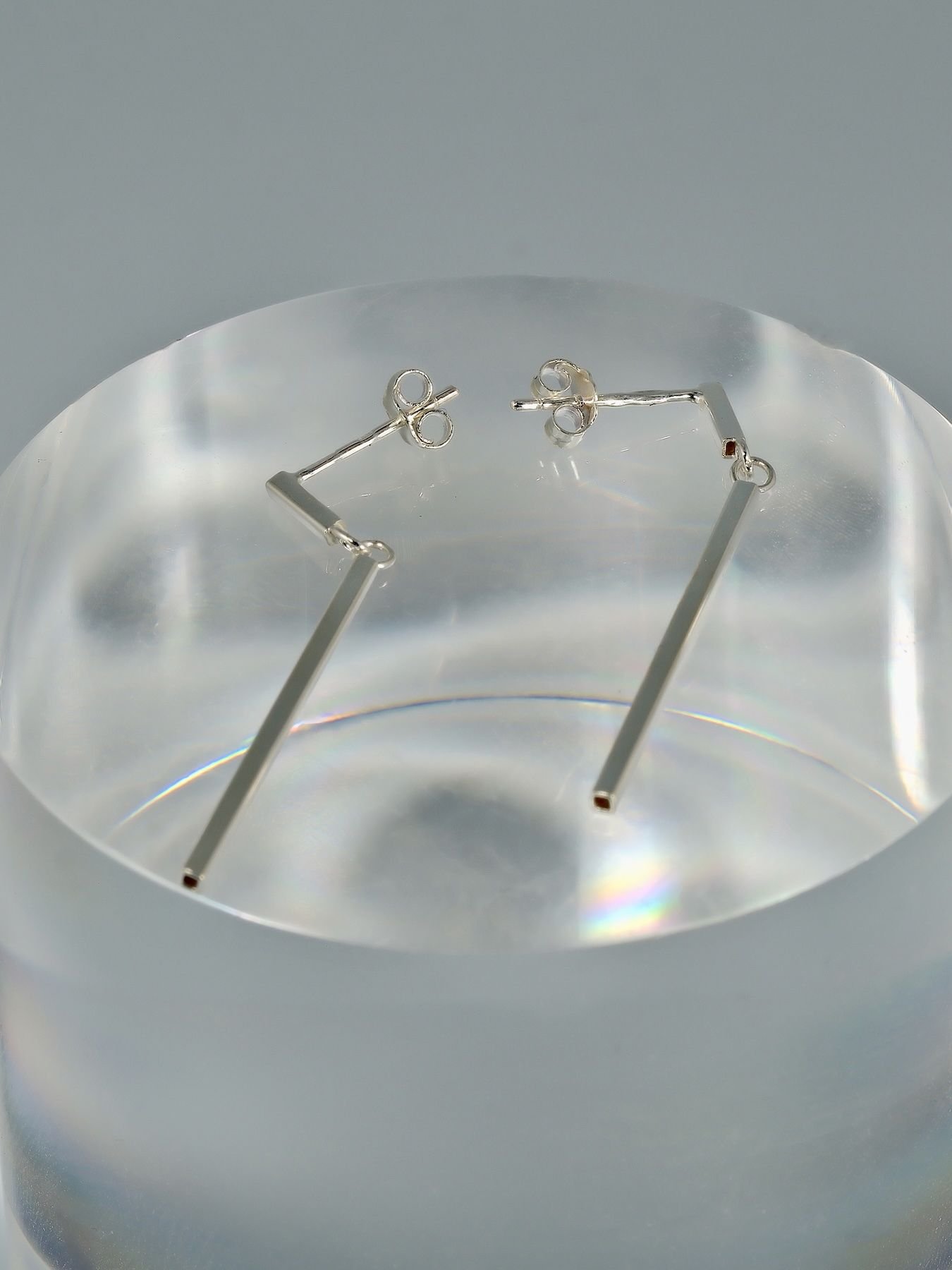 auskarai Versale sidabras 925 – minimalistinis dizainas