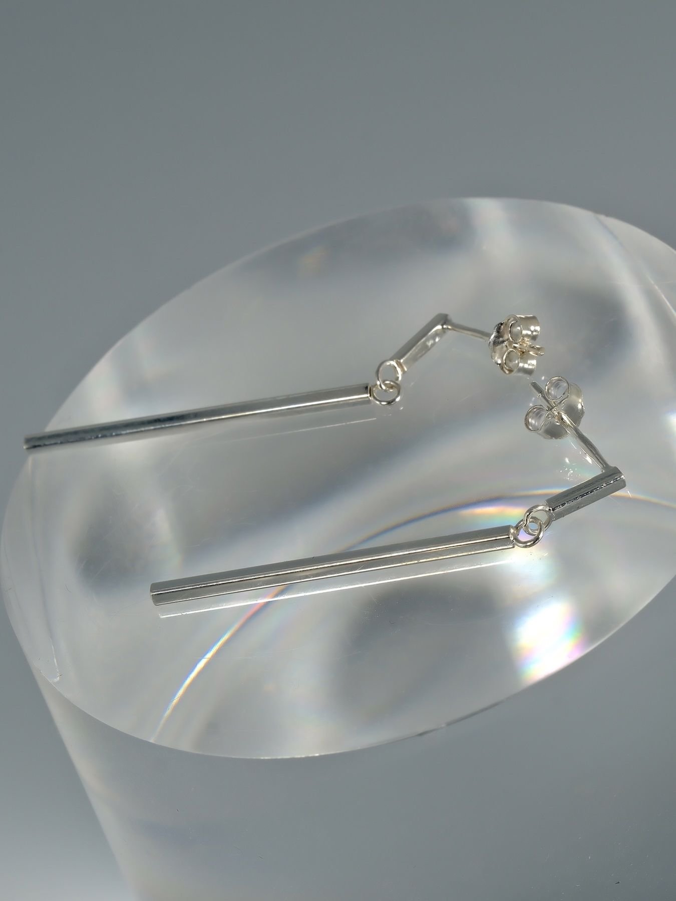 auskarai Versale sidabras 925 – minimalistinis dizainas