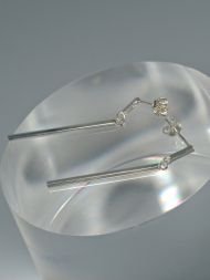 auskarai Versale sidabras 925 – minimalistinis dizainas