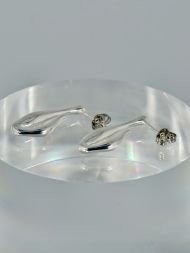 auskarai Paula sidabras 925 – originalios formos auskarai