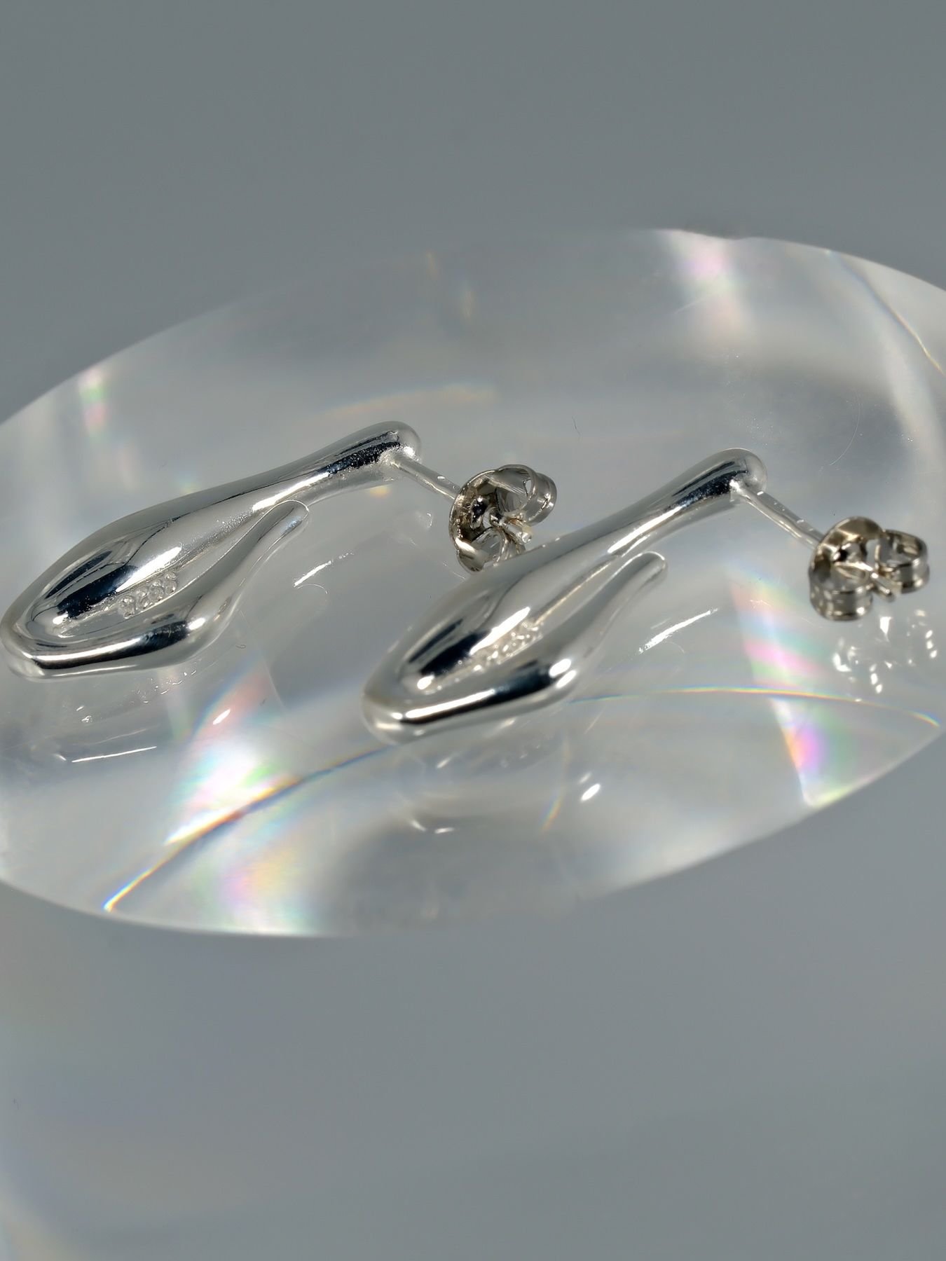 Paula earrings 925 silver – original shape earrings