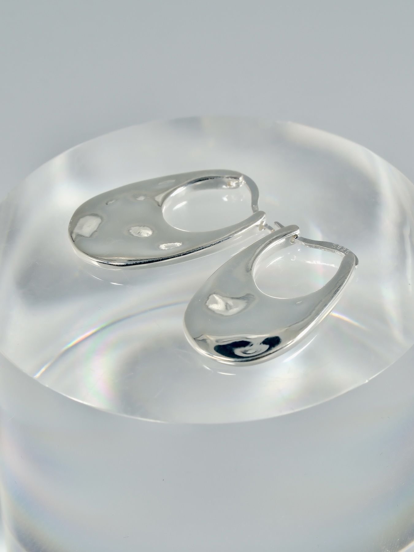 925 silver U Shape earrings