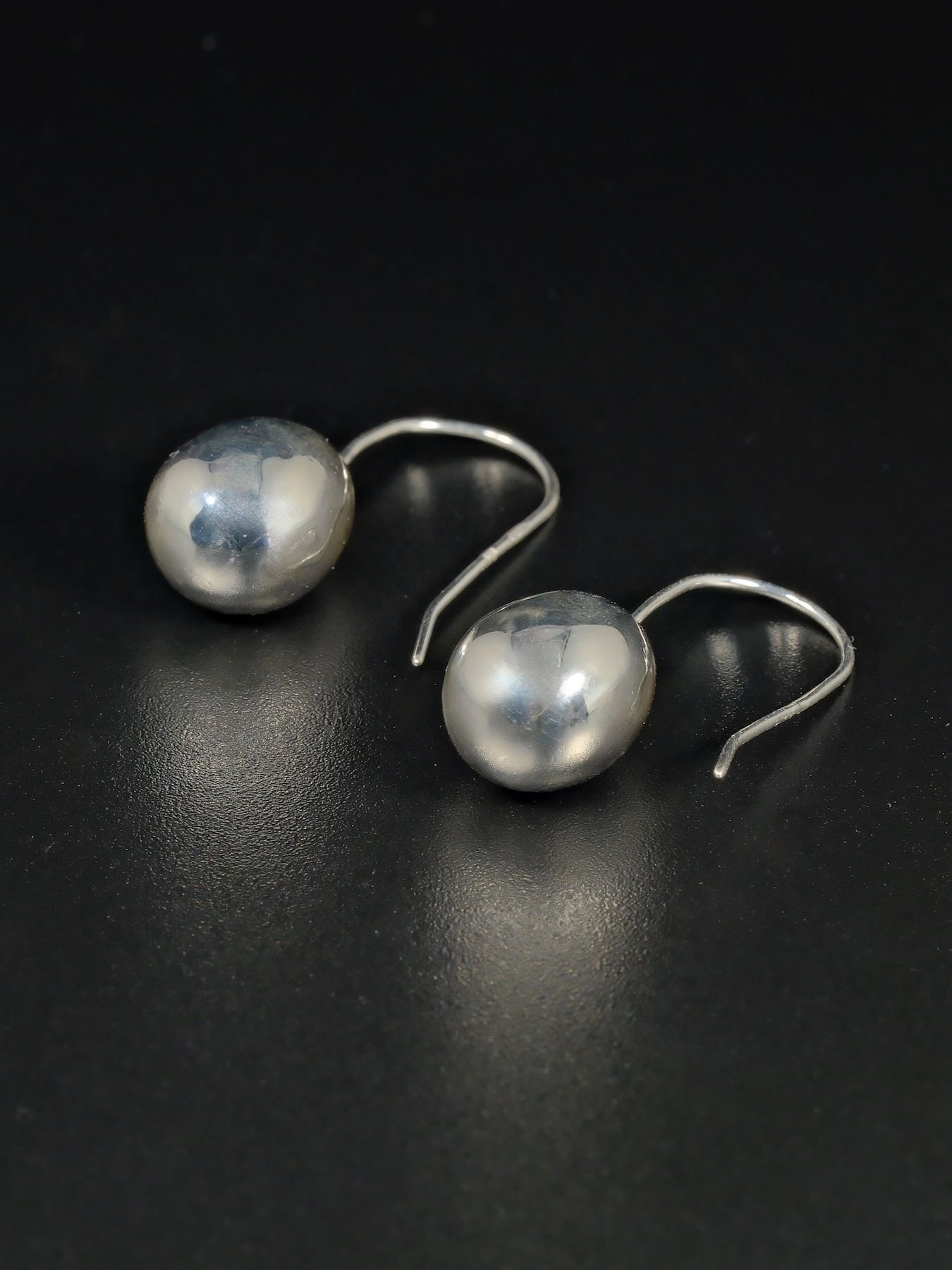 925 silver Oval Tear Drop earrings – oval drop earring