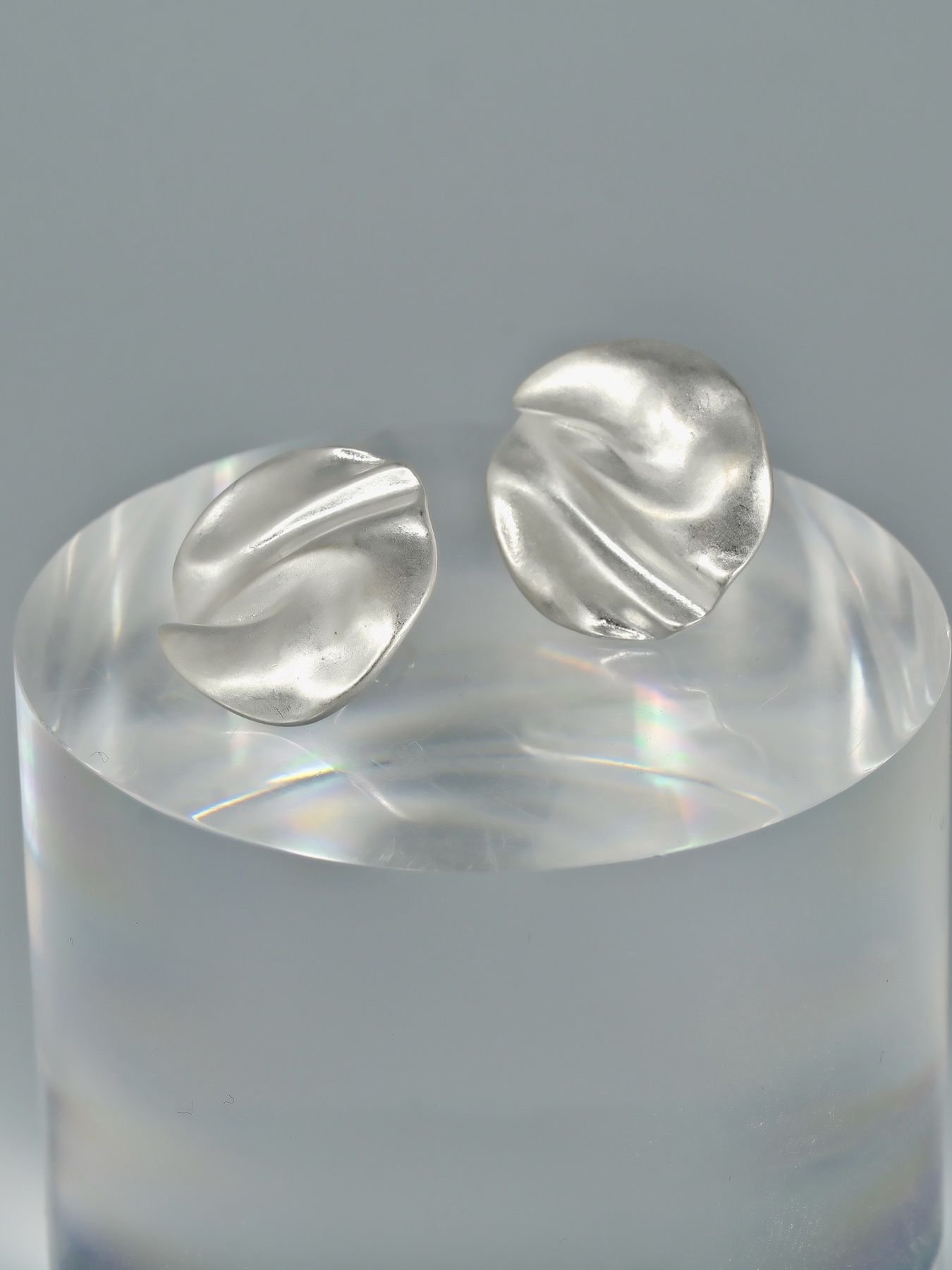 925 silver Fabric earrings