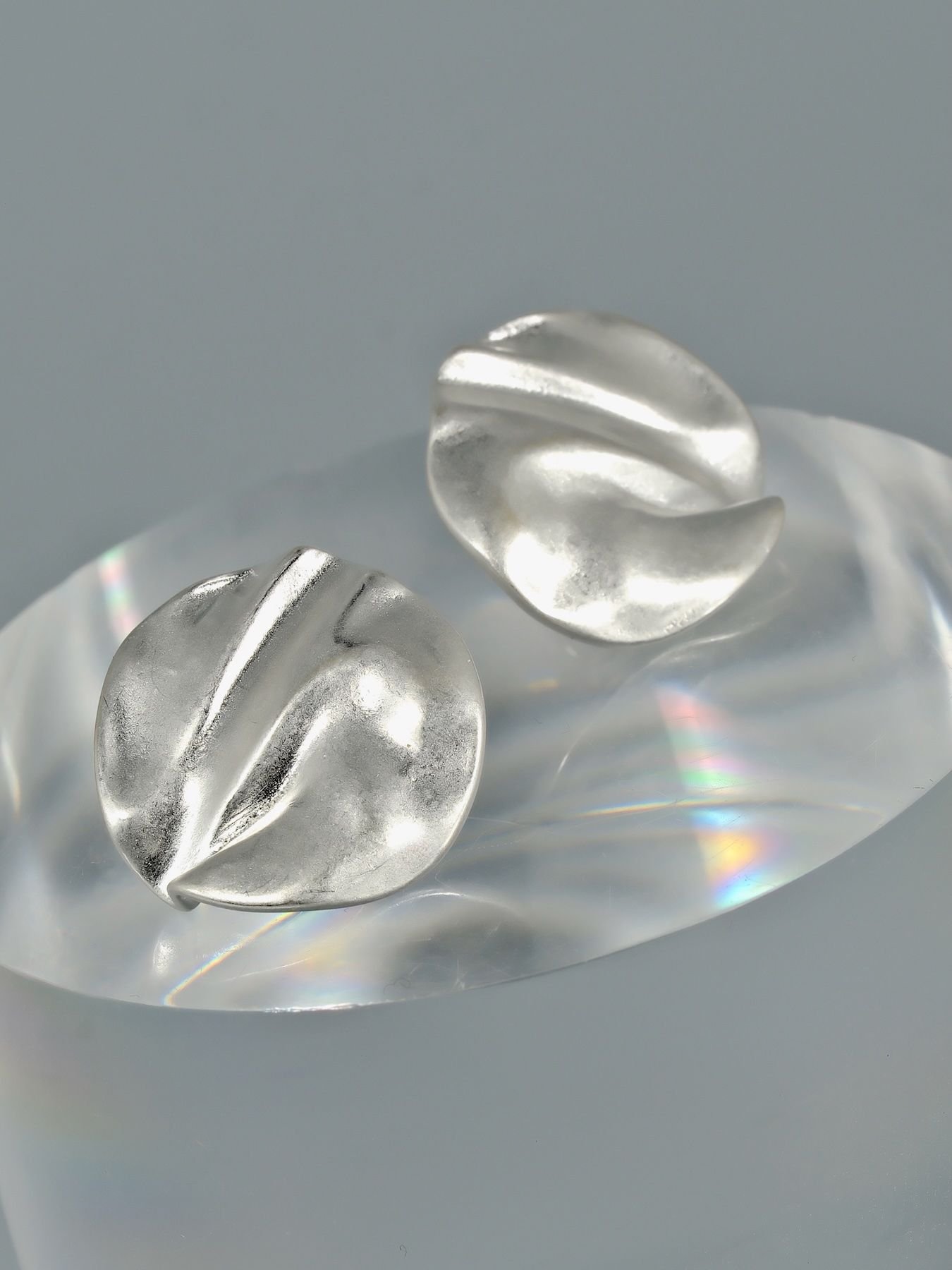 925 silver Fabric earrings