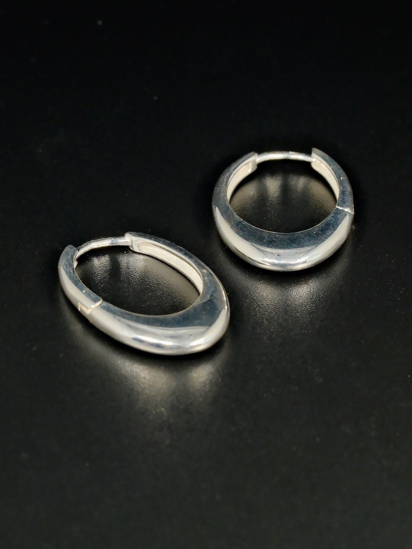 925 silver oval elements