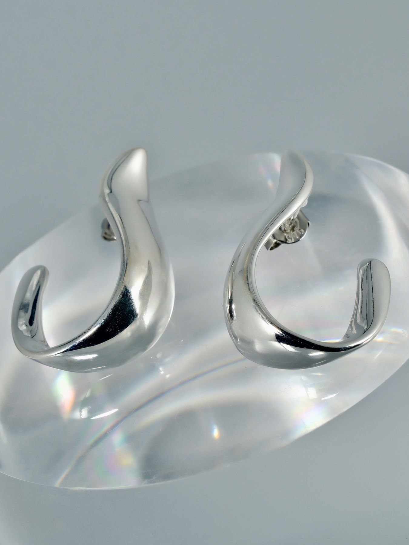 925 silver Moment earrings | modern classic