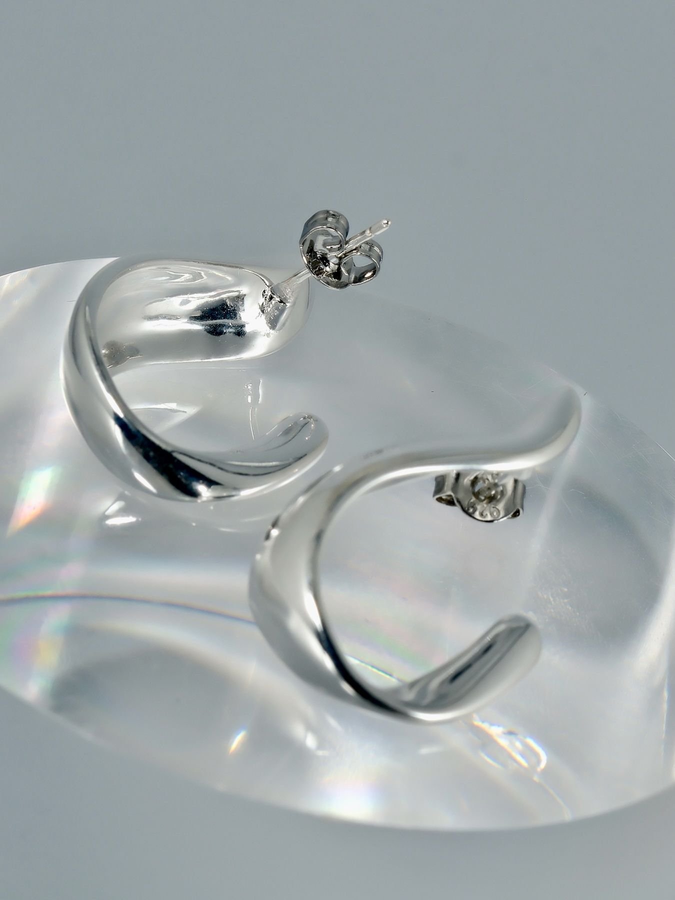 925 silver Moment earrings | modern classic