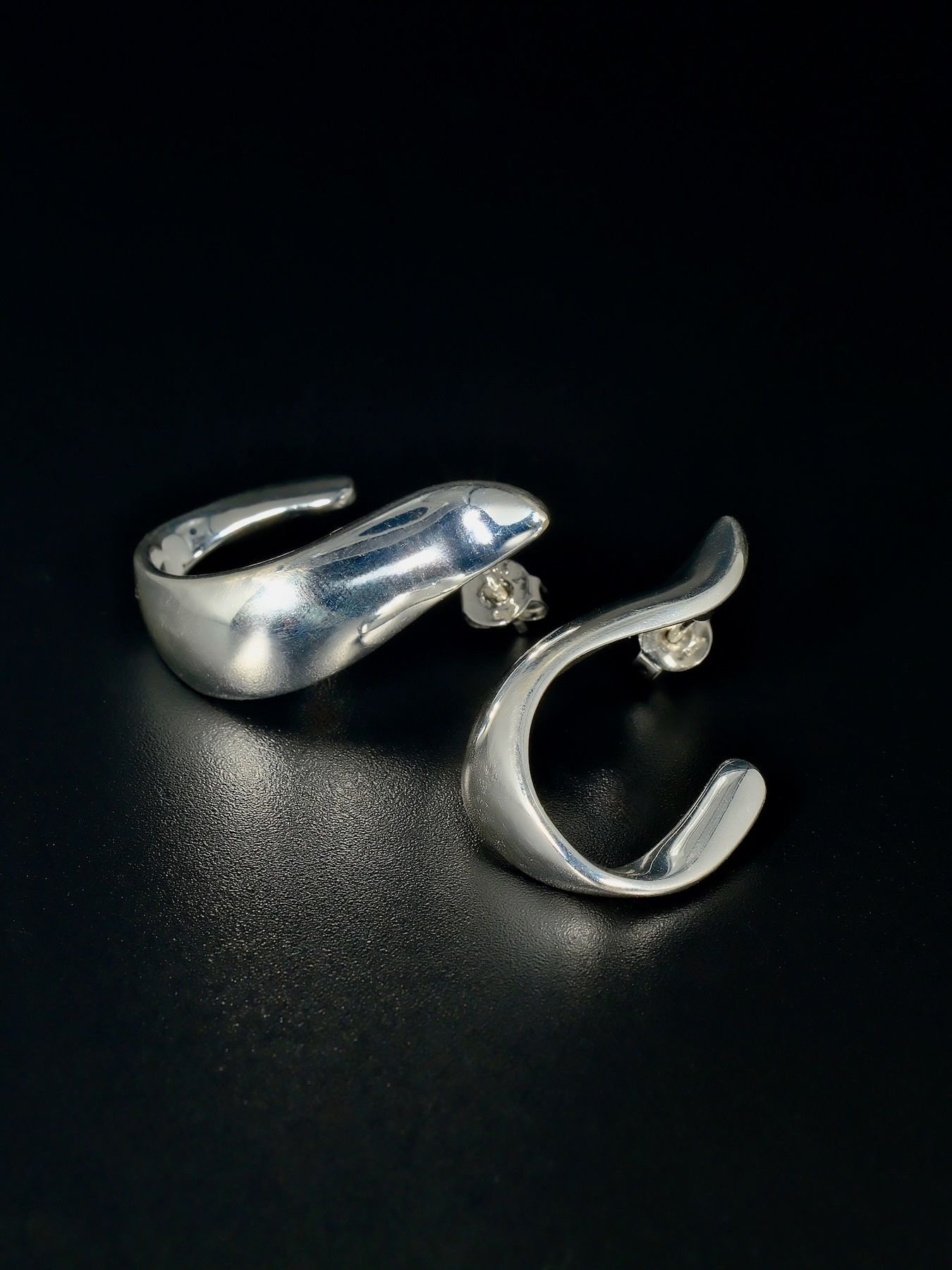 925 silver Moment earrings | modern classic