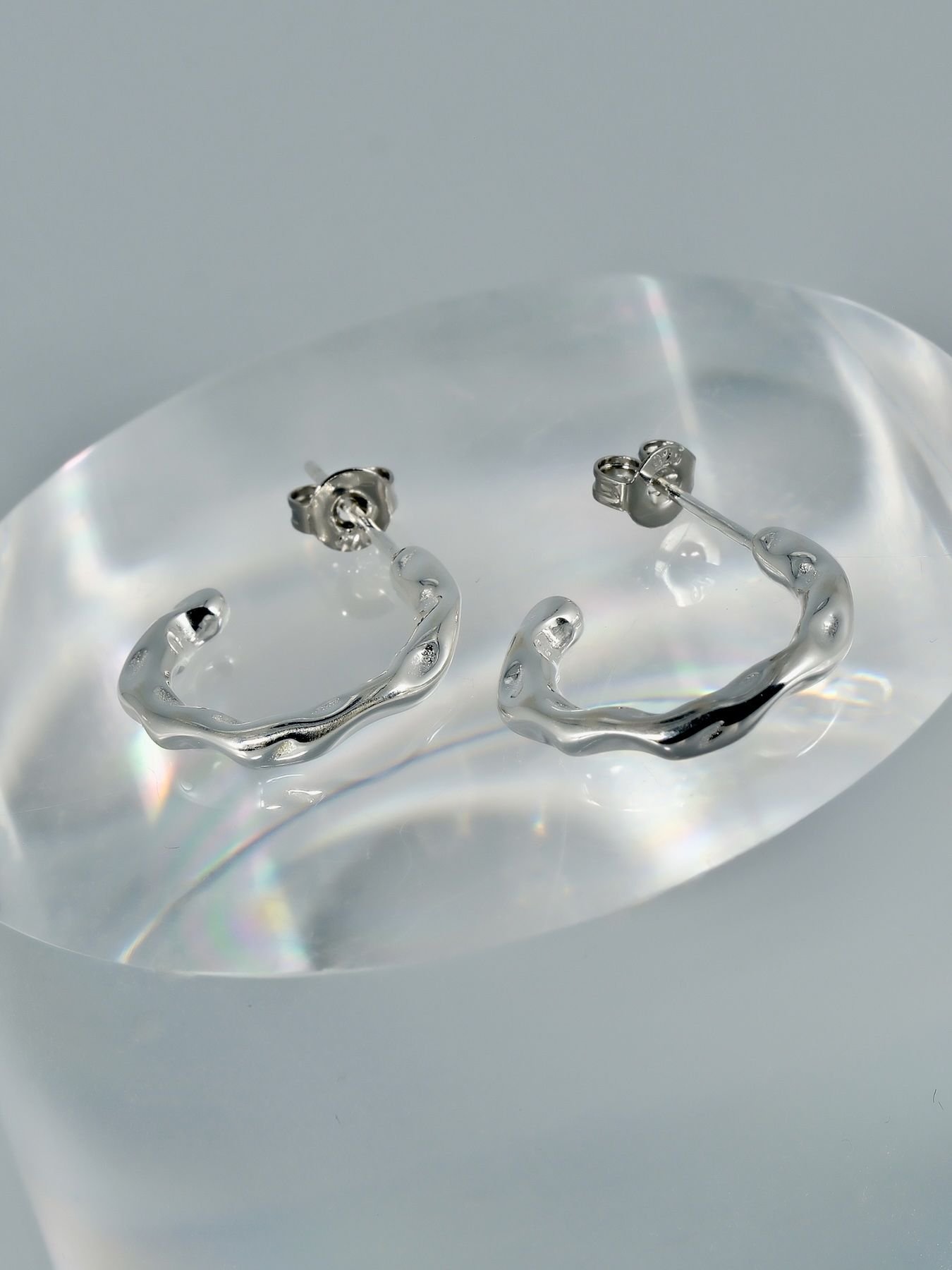 Auskarai Elegant Hoop