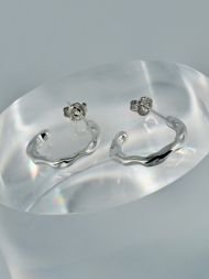 Auskarai Elegant Hoop