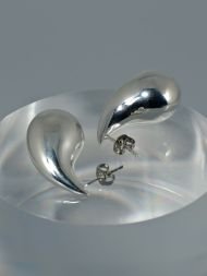 Auskarai Glossy Tear-Drop