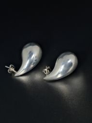 Auskarai Glossy Tear-Drop